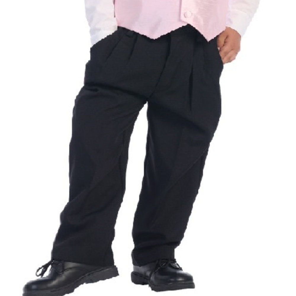 NWT Lito Boys Dress Pants Black sz 14 Made in USA